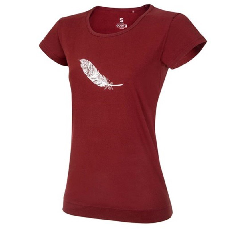 Ocun Dámské tričko Ocun Classic T Organic Wine syrah