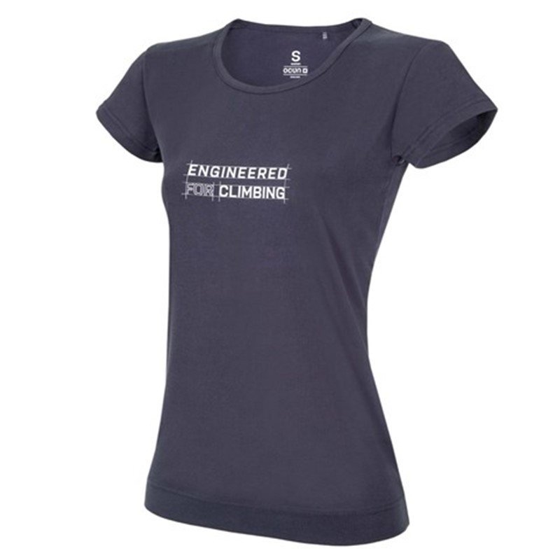 Ocun Dámské tričko Ocun Classic T Organic Anthracite ebony