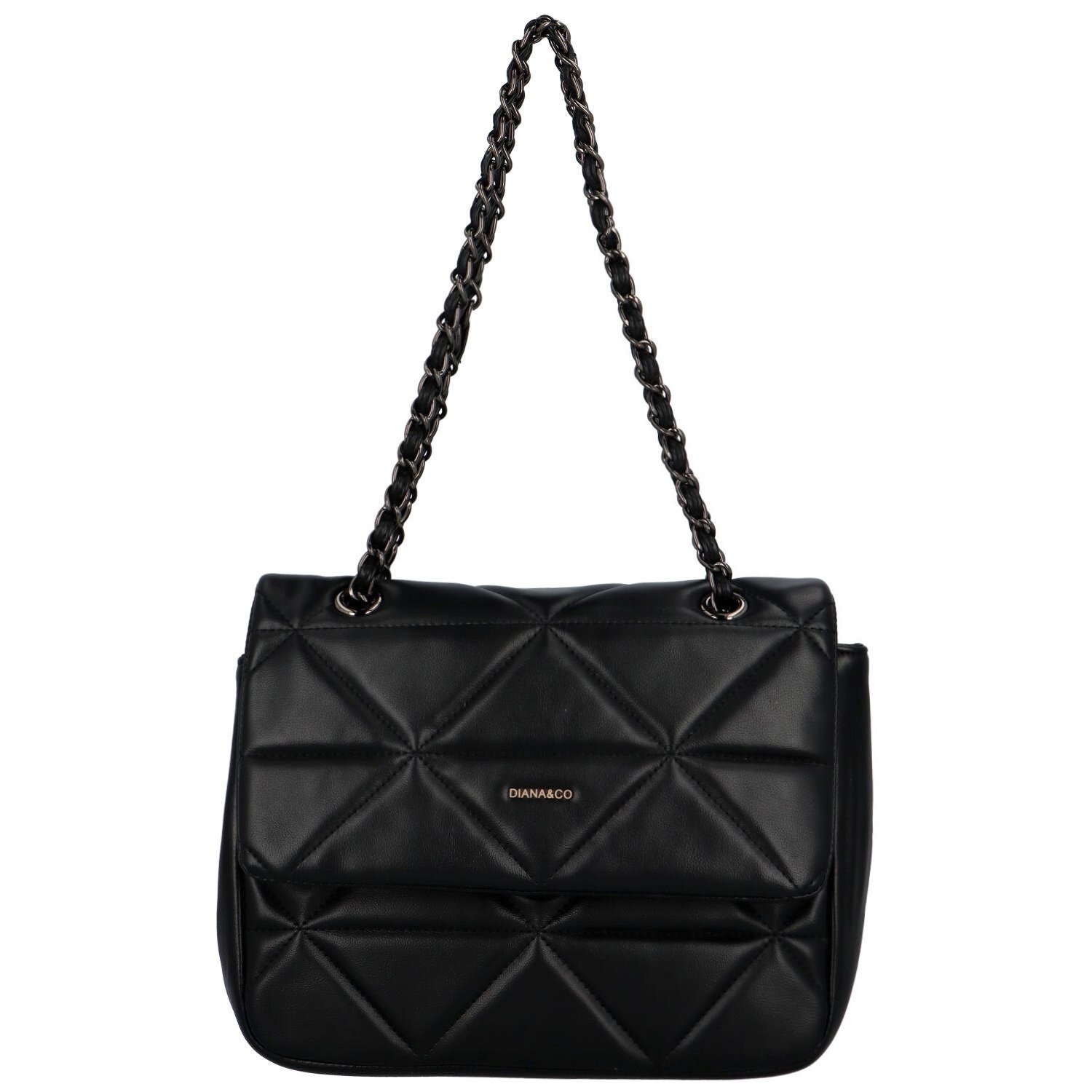 Dámská kabelka přes rameno černá - DIANA & CO Fanny černá