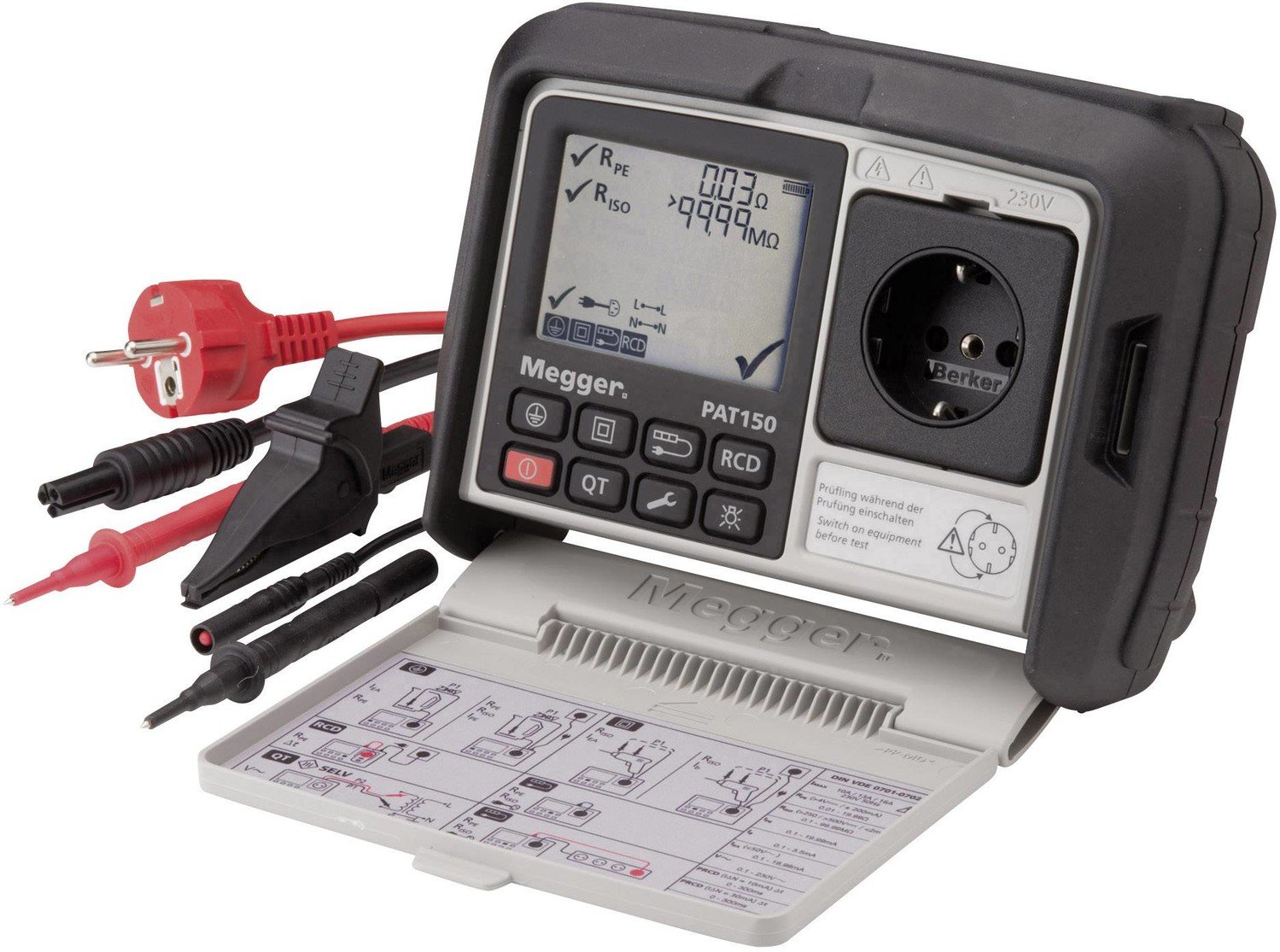 Megger 1003-430 přístrojový tester Norma VDE 0701-0702