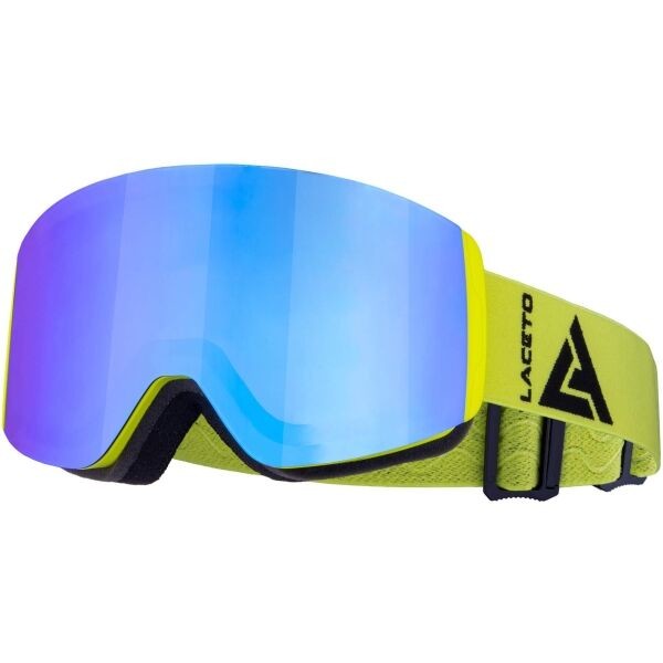 Laceto SNOWDRIFT Juniorské lyžařské brýle, žlutá, veľkosť UNI