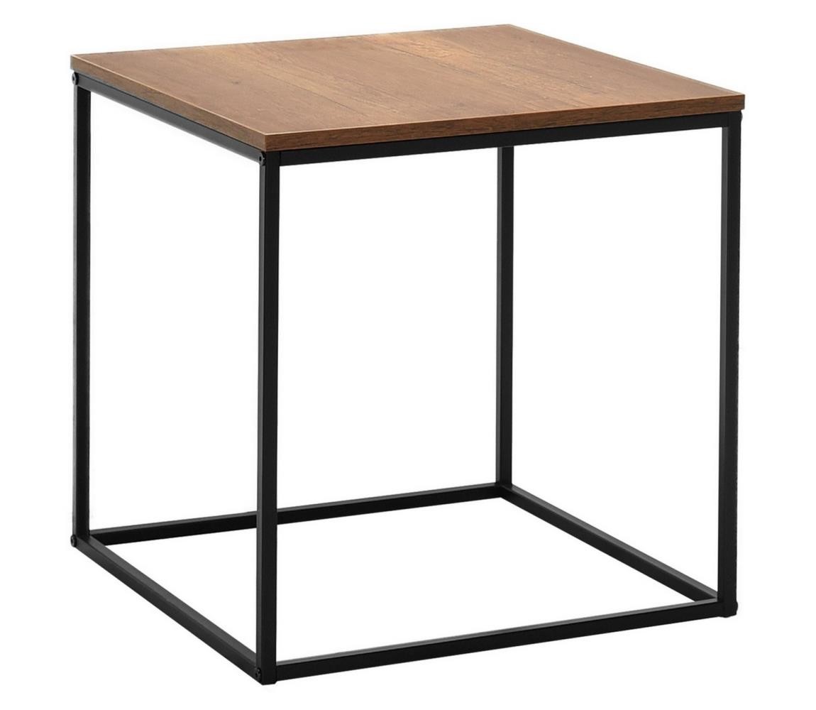 Adore Furniture Konferenční stolek 52x50 cm hnědá