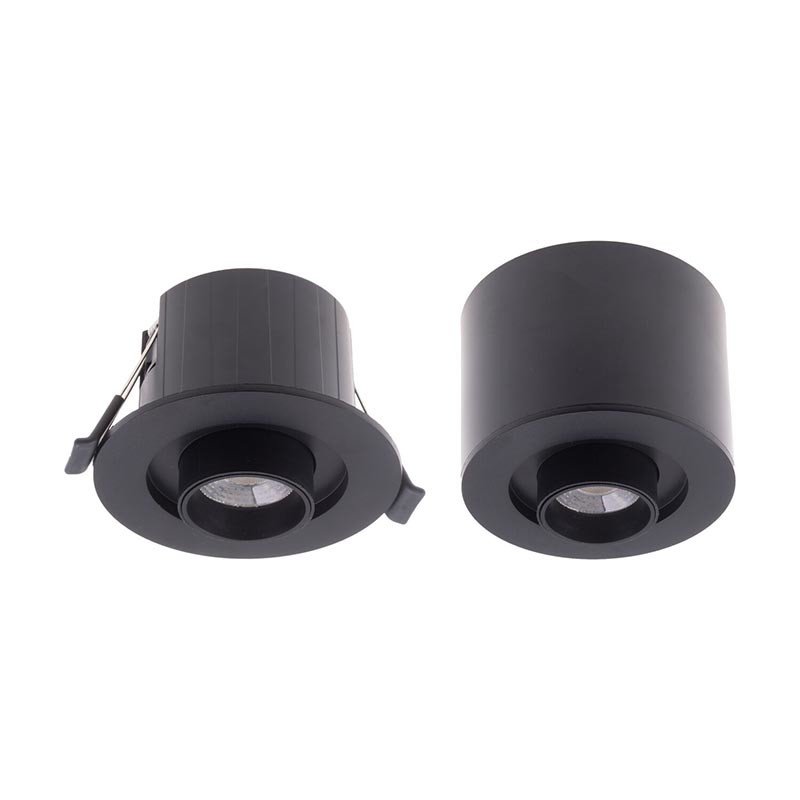 T-LED Stropní LED svítidlo ALIMO 6W 2700-6500K černá 105529