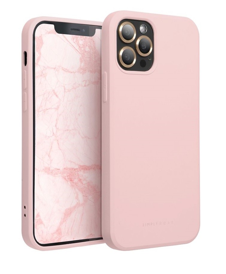 Kryt Simply Roar iPhone 15 Pro růžový 109575