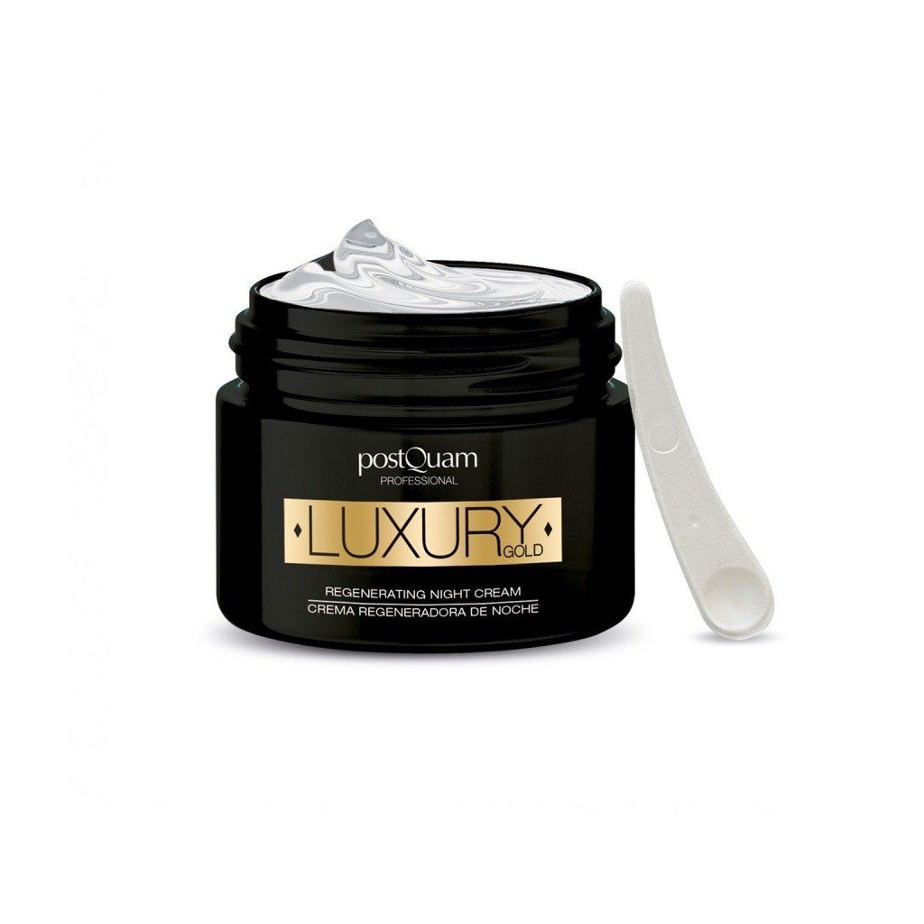 PostQuam Luxury Gold Night Cream Noční regenerační krém 50ml