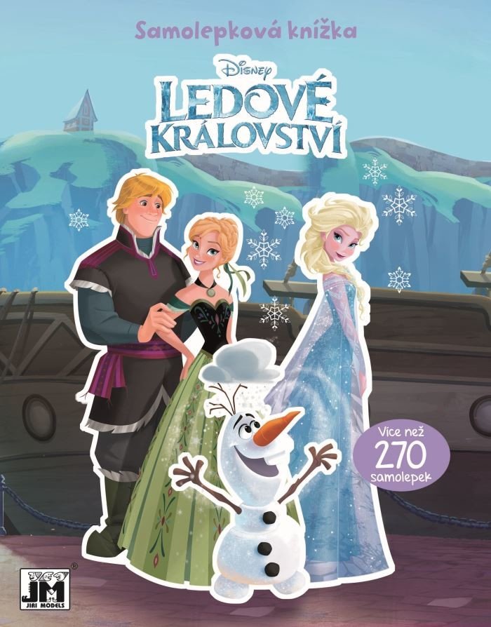 Samolepková knížka Ledové království