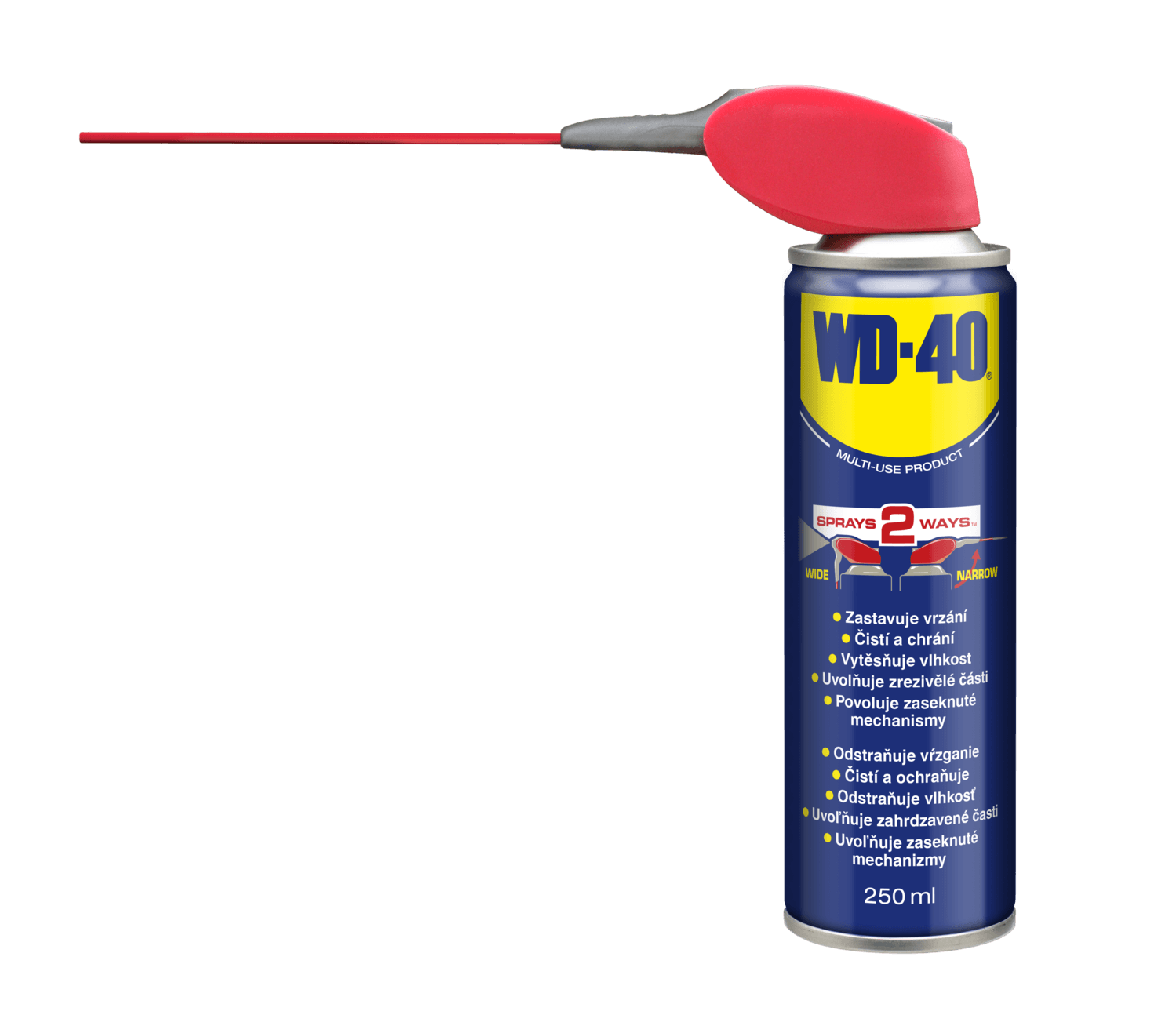 WD-40 250 ml univerzální mazivo (Smart Straw)