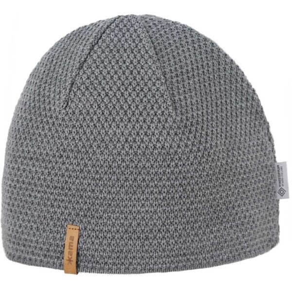 Kama WINDSTOPPER MERINO SPO23 Zimní čepice, šedá, veľkosť UNI