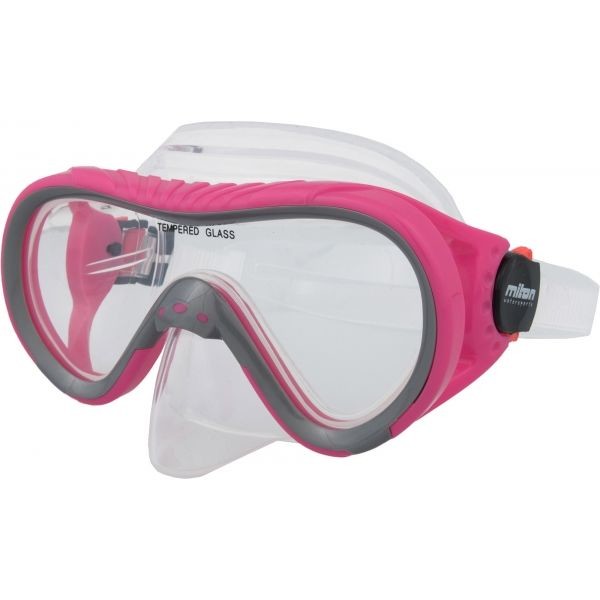 Miton ARAL Juniorská potápěčská maska, růžová, veľkosť NS