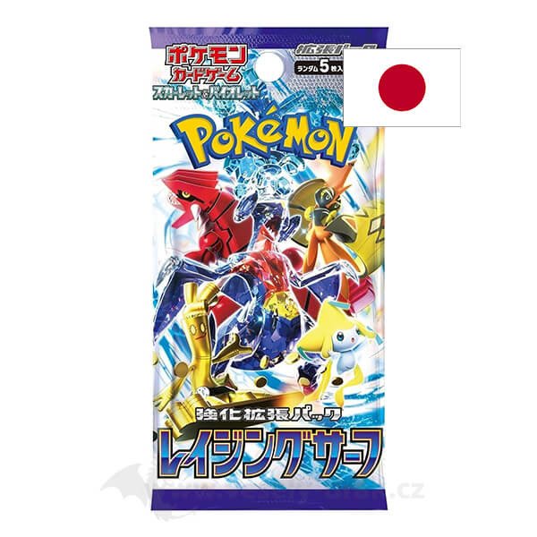 Pokémon Scarlet and Violet Raging Surf Booster - japonsky