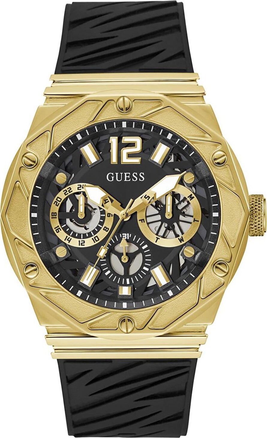Hodinky Guess Indy GW0634G2 BLACK/GOLD