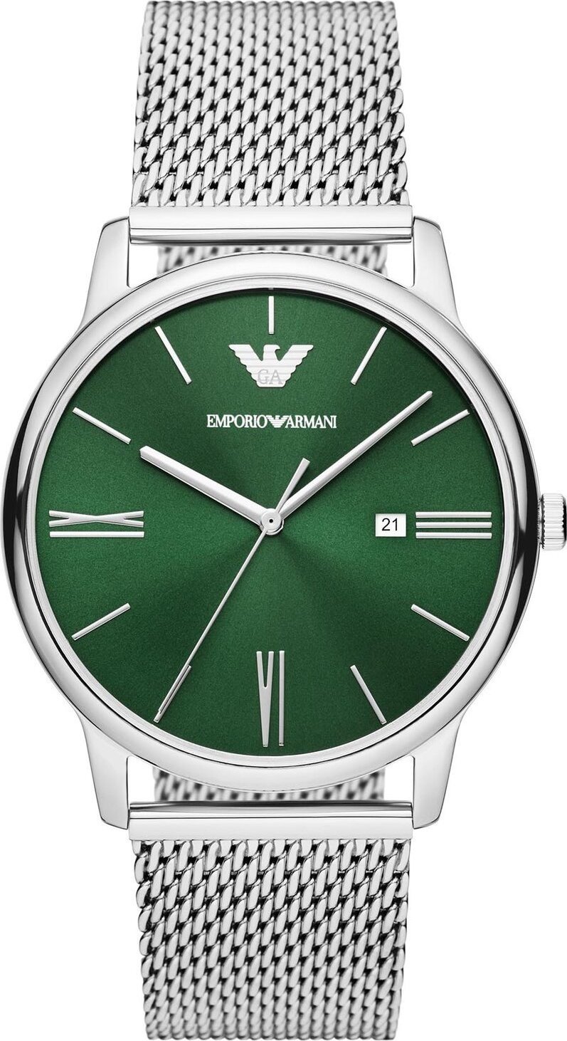 Hodinky Emporio Armani Modern AR11578 Green/Silver