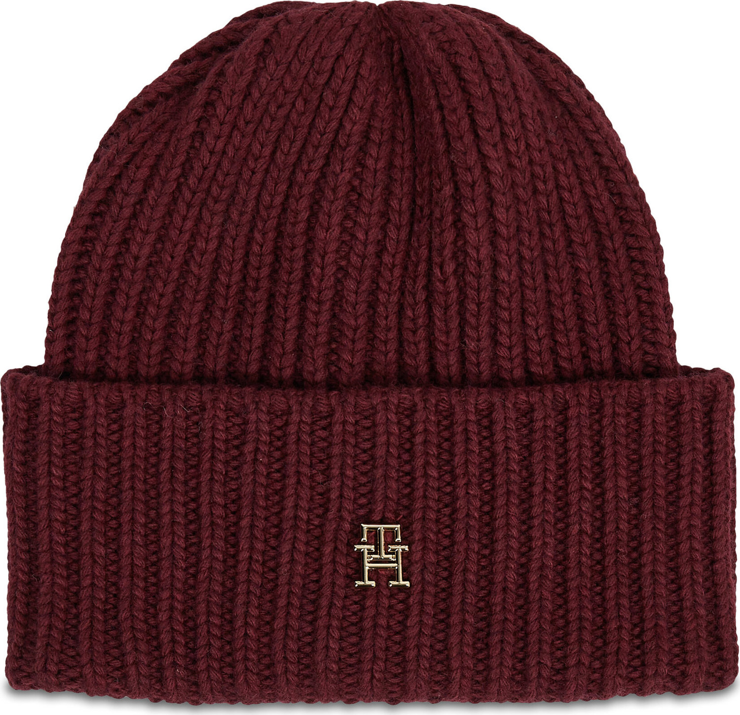 Čepice Tommy Hilfiger Limitless Chic Beanie AW0AW15299 Rouge XJS
