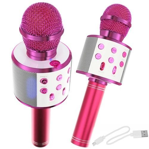 Karaoke mikrofon - růžový Izoxis 22191