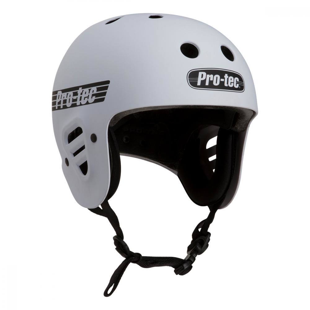 Pro-Tec - Full Cut Cert Matte White - helma Velikost: XL