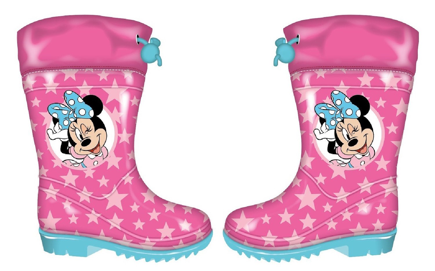Disney Minnie Mouse dětské gumáky - růžové Velikost: 24