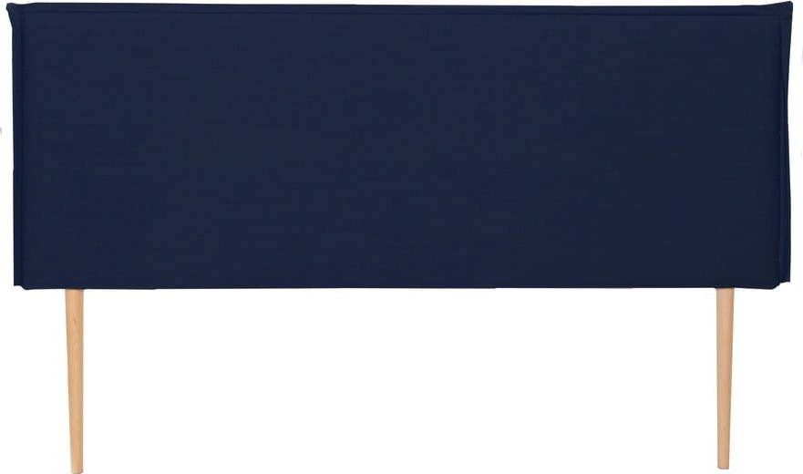 Tmavě modré čalouněné čelo postele 145x100 cm Edmond – Really Nice Things