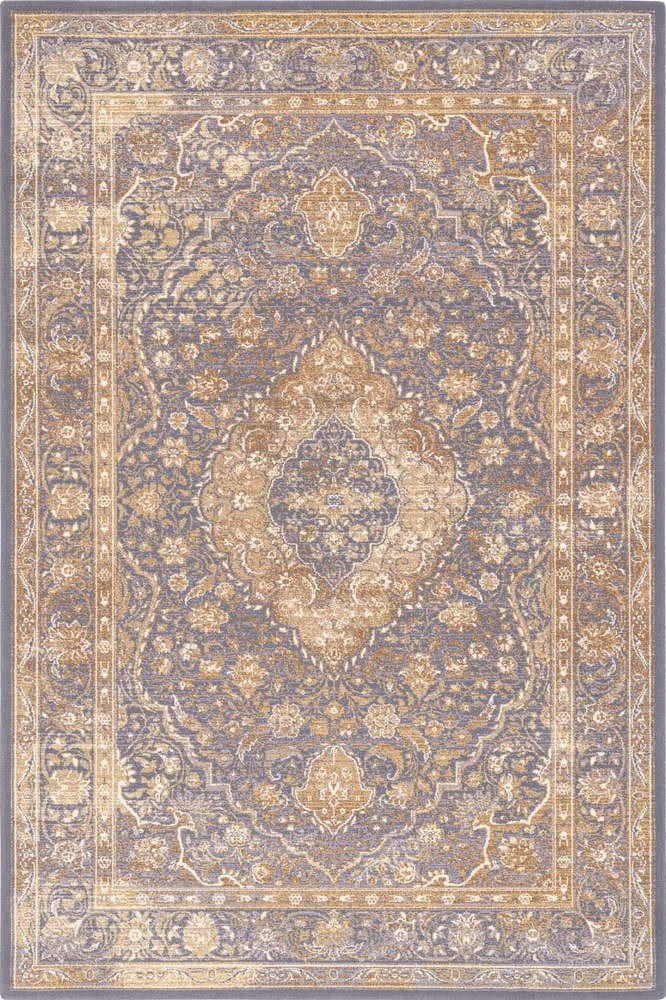 Béžovo-šedý vlněný koberec 200x300 cm Zana – Agnella