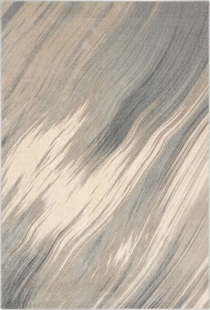 Krémový vlněný koberec 133x180 cm Haze – Agnella