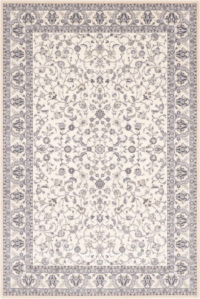 Krémový vlněný koberec 133x180 cm Philip – Agnella