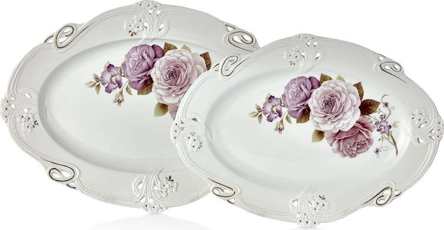 Sada 2 porcelánových talířů Franz Dmitry