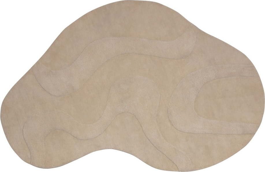 Béžový koberec 170x240 cm Alya – WOOOD