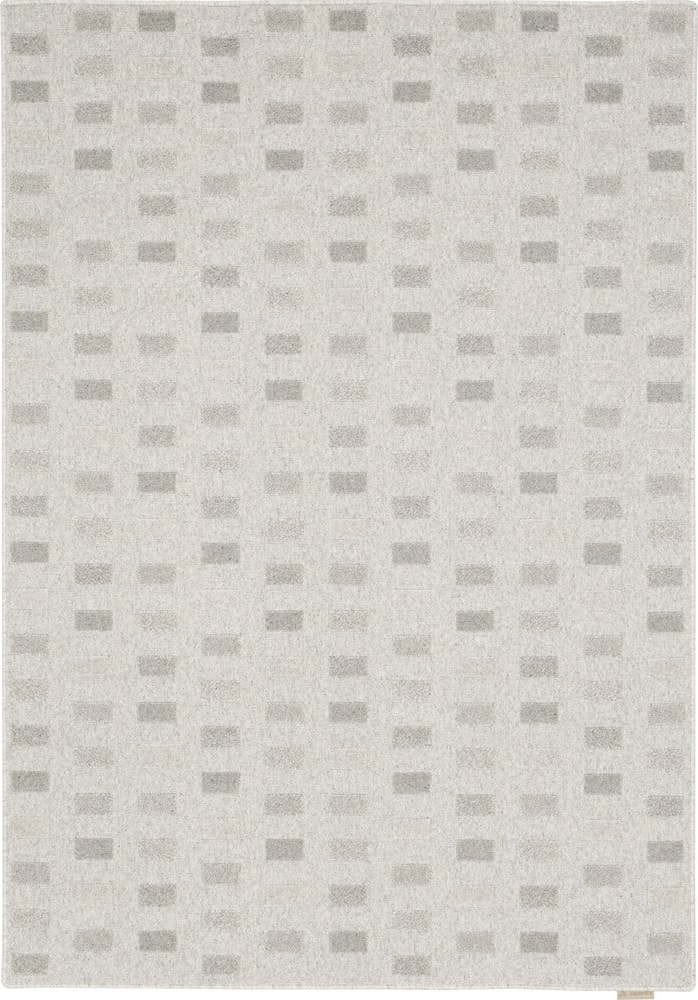 Světle šedý vlněný koberec 133x190 cm Amore – Agnella