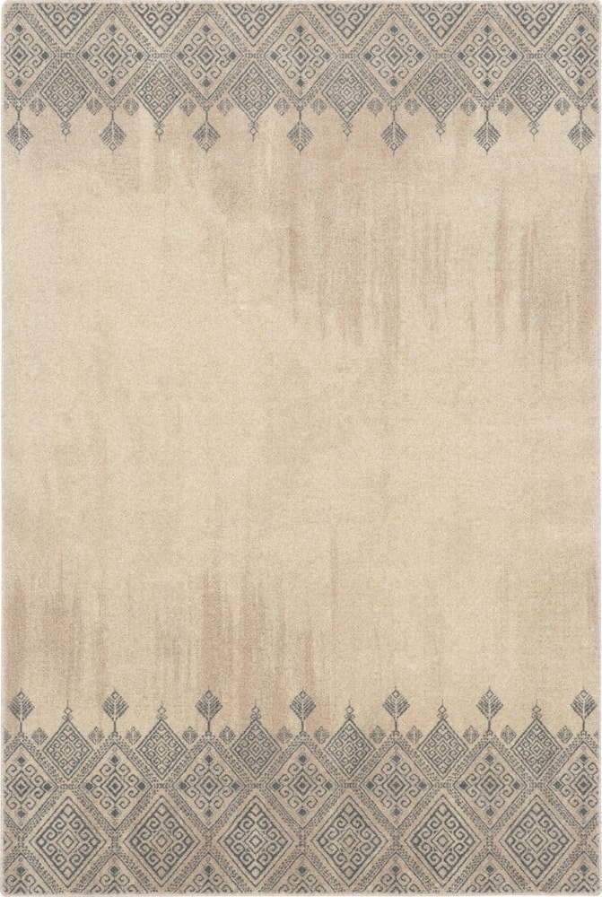 Béžový vlněný koberec 200x300 cm Decori – Agnella