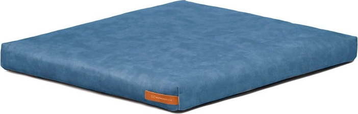Modrá matrace pro psa z Eko kůže 90x110 cm SoftPET Eco XXL – Rexproduct
