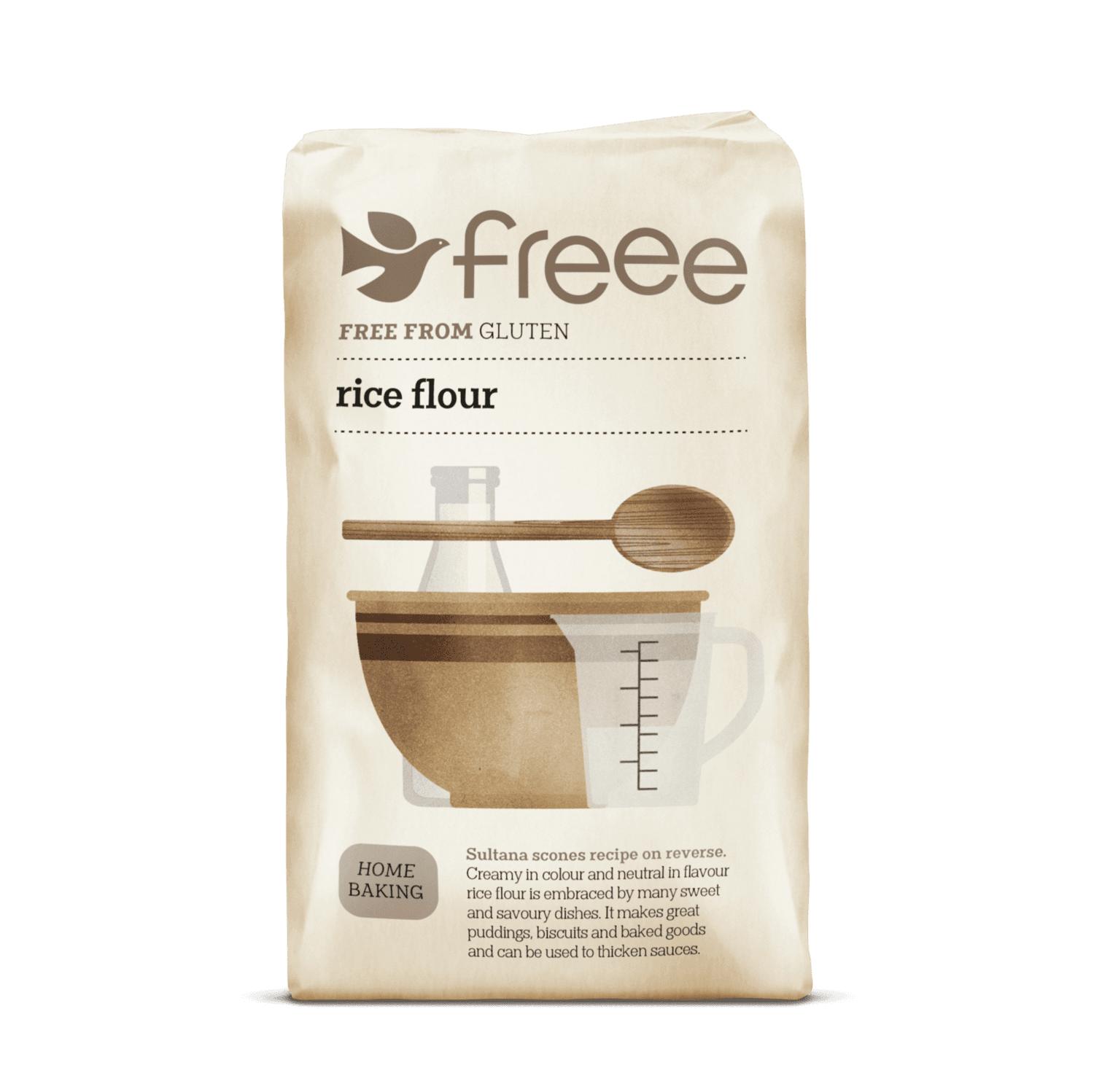 Freee Doves farm Rýžová mouka bez lepku 1000 g   expirace