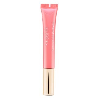 Clarins Natural Lip Perfector 01 Rose Shimmer lesk na rty s perleťovým leskem 12 ml