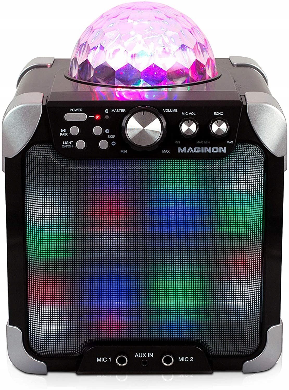 Reproduktor Karaoke domácí Diskotéka Lrd Rgb Bluetooth