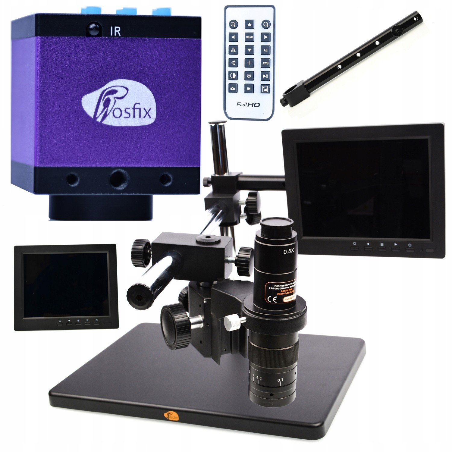 Digitální Mikroskop Pro Pájení Výložník Displej Držák <span Class=