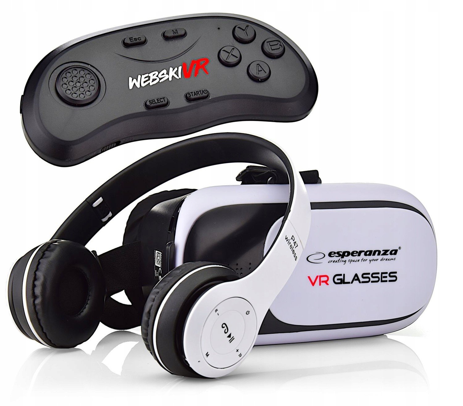 dárek Ke Hvězdě Brýle Vr 360+GAMEPAD Bt