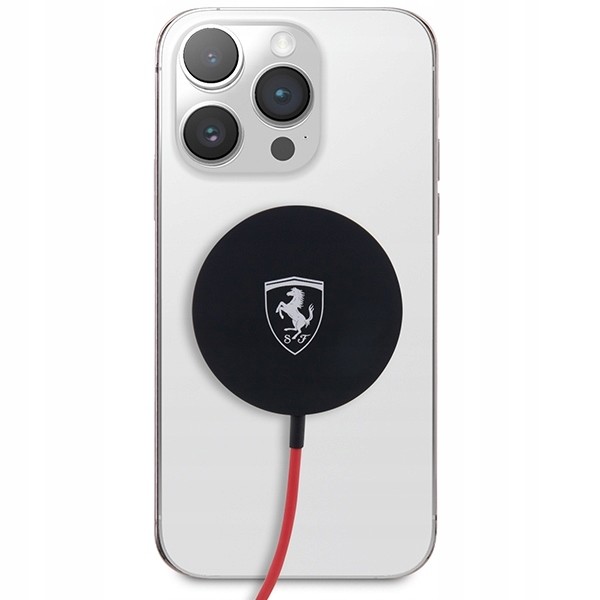 Ferrari indukční nabíječka, pro iPhone, bezdrátová s MagSafe, 15W Usb-c