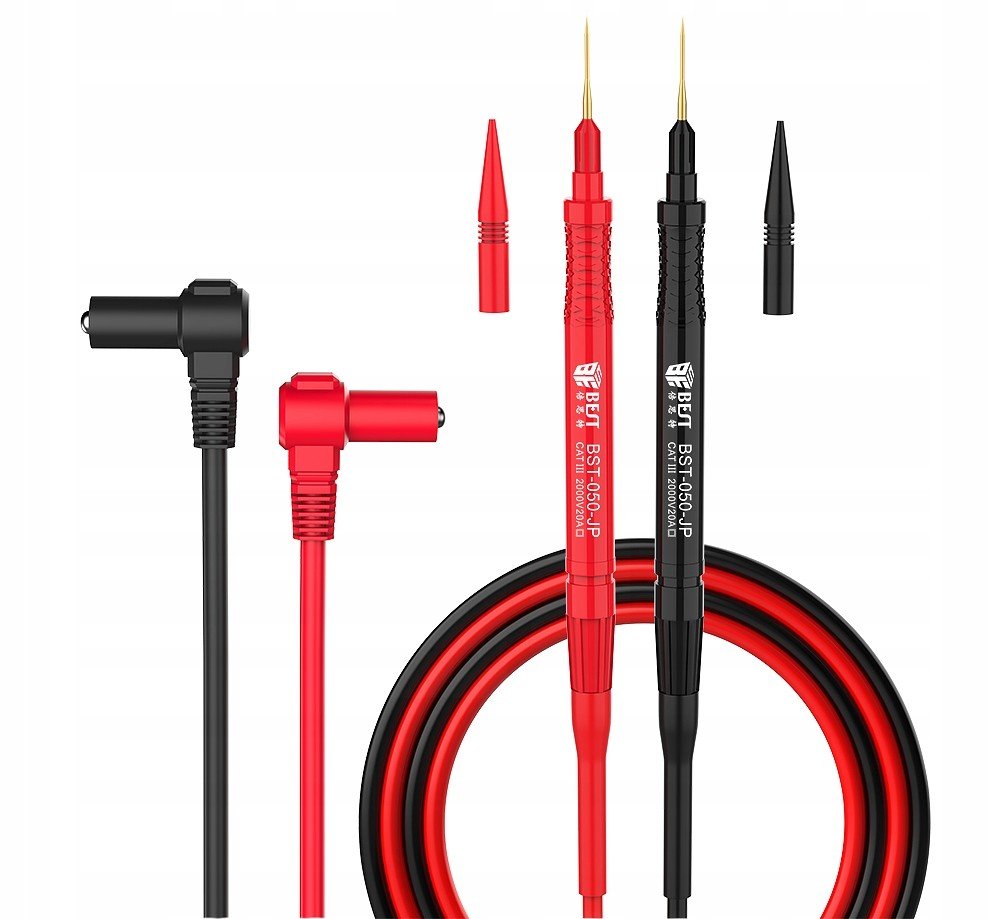 Silikonové Měřicí Kabely Pro Měřidlo 20A BST-050-JP Tenká Jehla Kvalita