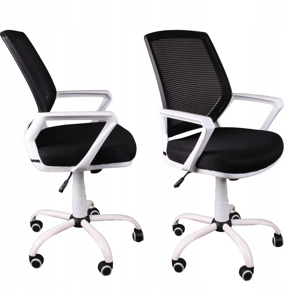Juniorská kancelářská židle FBB042 černobílá