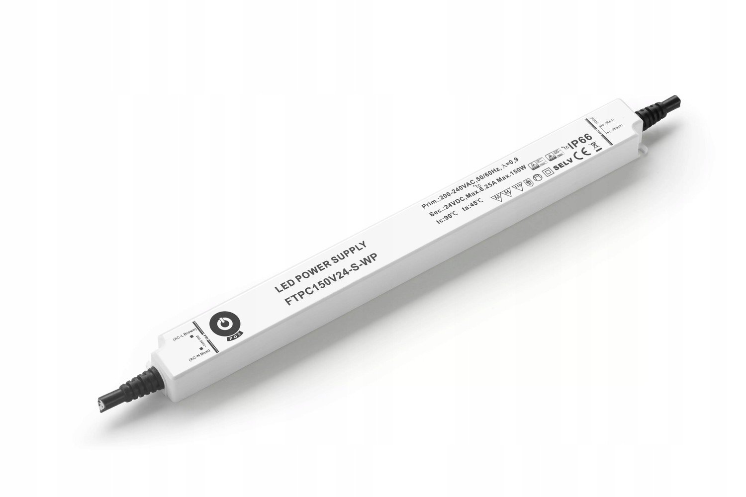 Napájecí Zdroj Pos 6.25A 150W 24V IP66 FTPC150V24-S-WP
