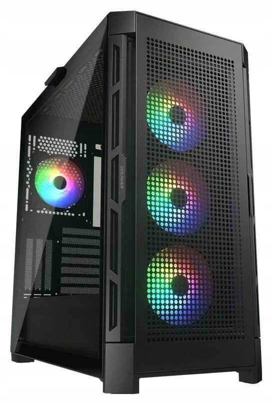 Černá Pc skříň Cougar Duoface Pro Rgb