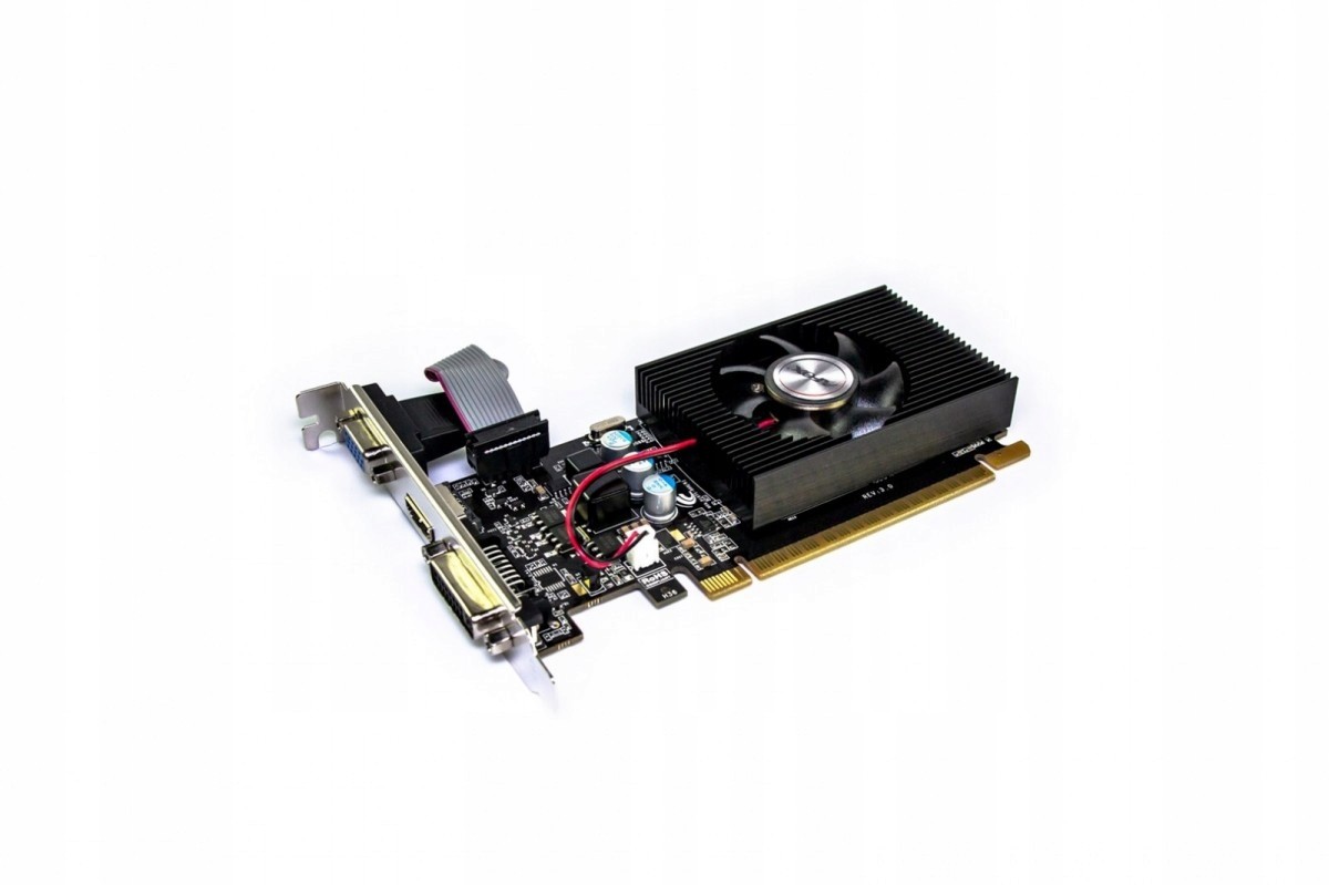 Grafická karta GeForce GT610 1GB DDR3 64Bit DVI Hdmi Vga Lp Fan