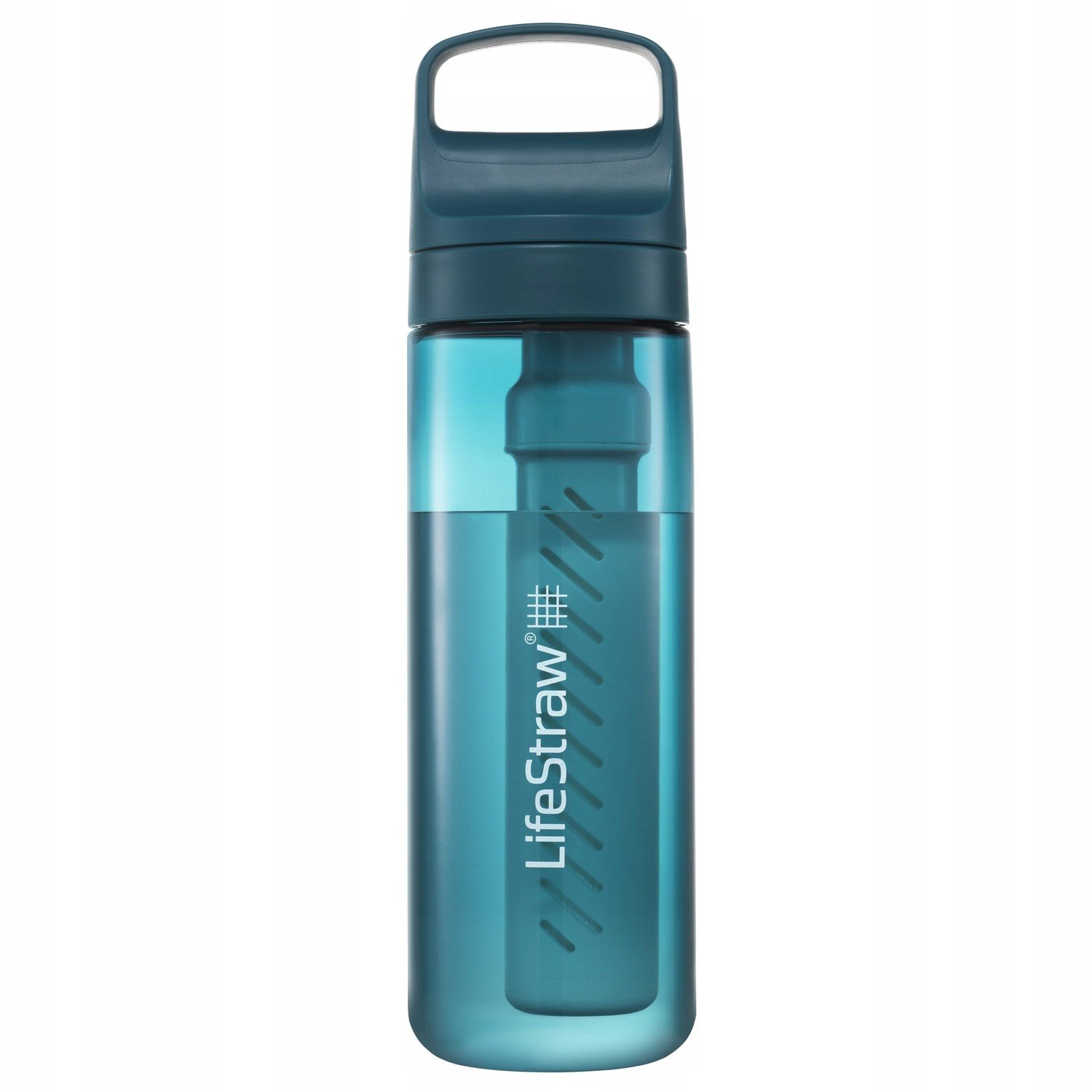 Láhev Bidon na vodu s filtrem LifeStraw Go 2.0 Tritan 650 ml Laguna Teal
