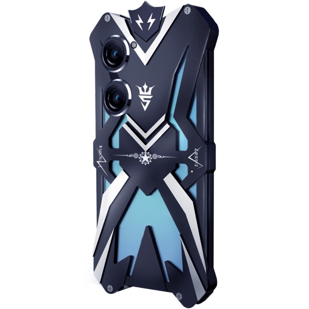 Hliníkové Pancéřové Pouzdro Pro Asus Zenfone 9 5G, Odolné Kovové Pouzdro