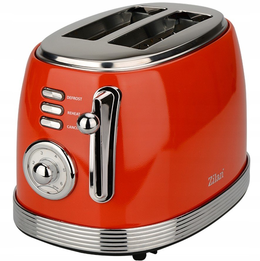 Retro Topinkovač Chrom 2 Toasty, 6 Úrovní, 850W