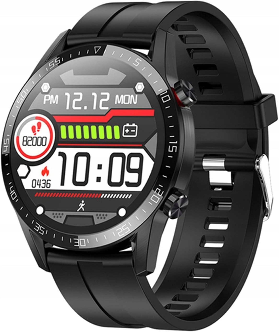 Smartwatch Sportovní vodotěsný fitness, Bluetooth, monitor spánku