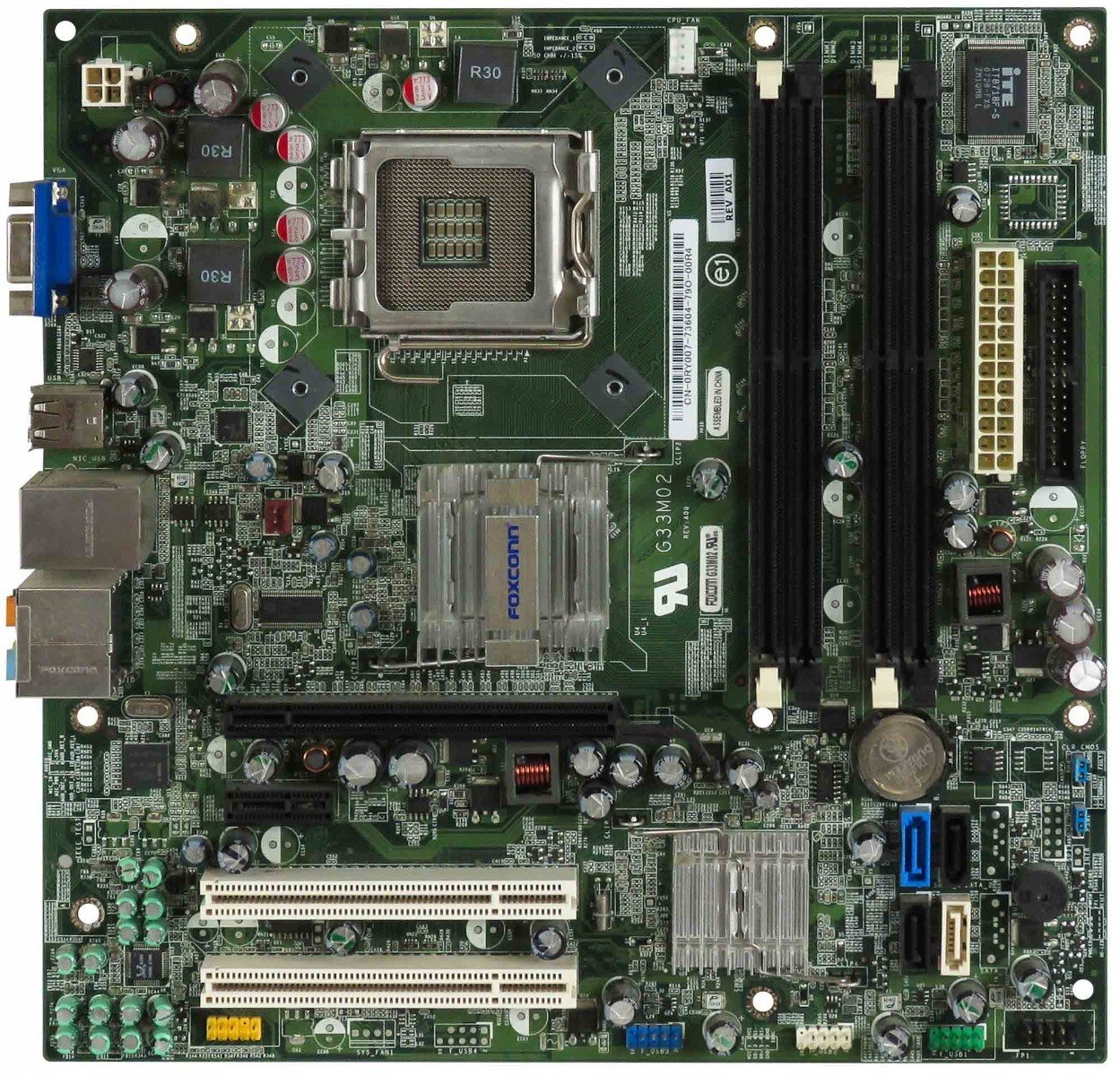 Dell 0RY007 G33M02 LGA775 4x DDR2 PCIe Pci Insprion 530 530s