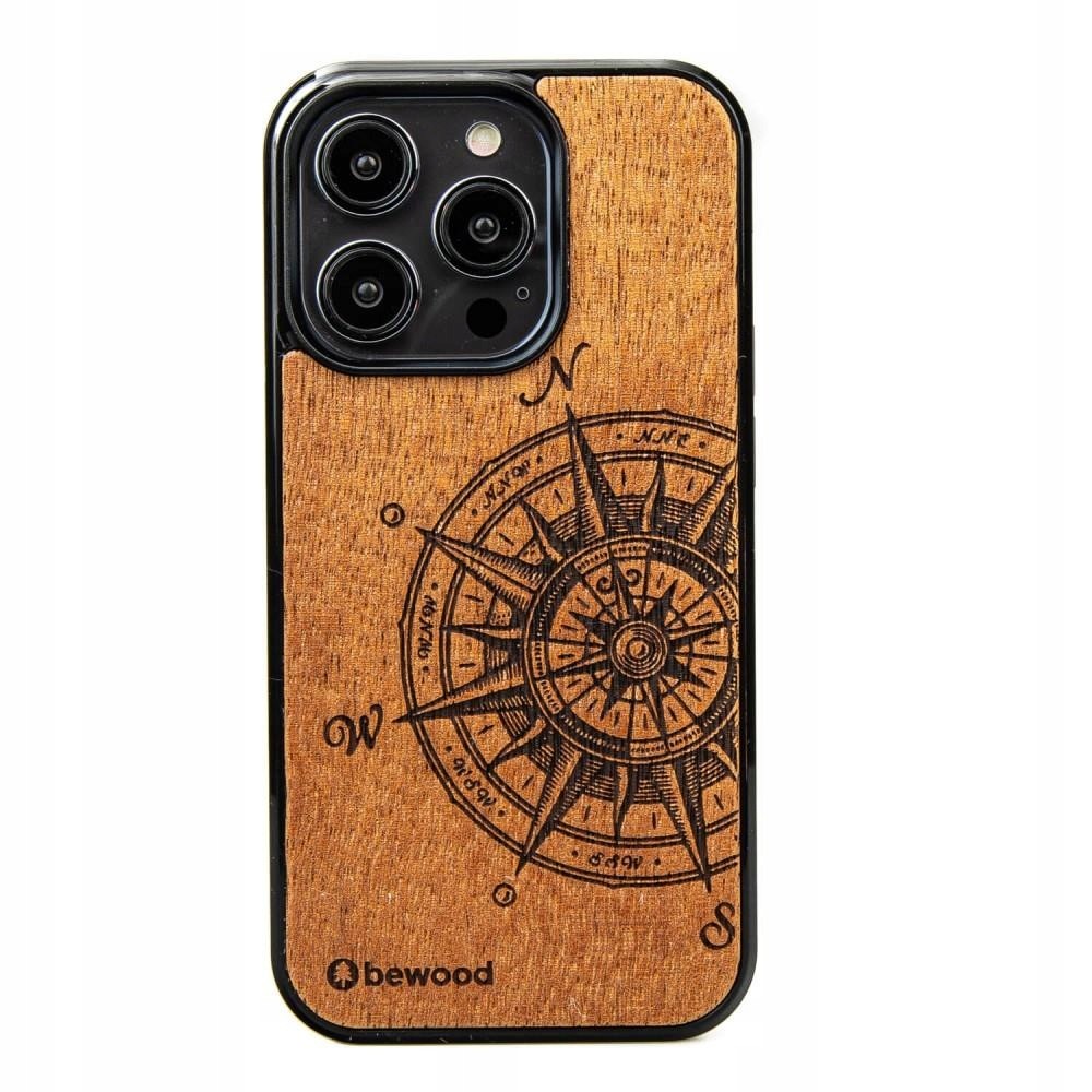 Dřevěné pouzdro pro iPhone 15 Pro Bewood Traveler Merbau
