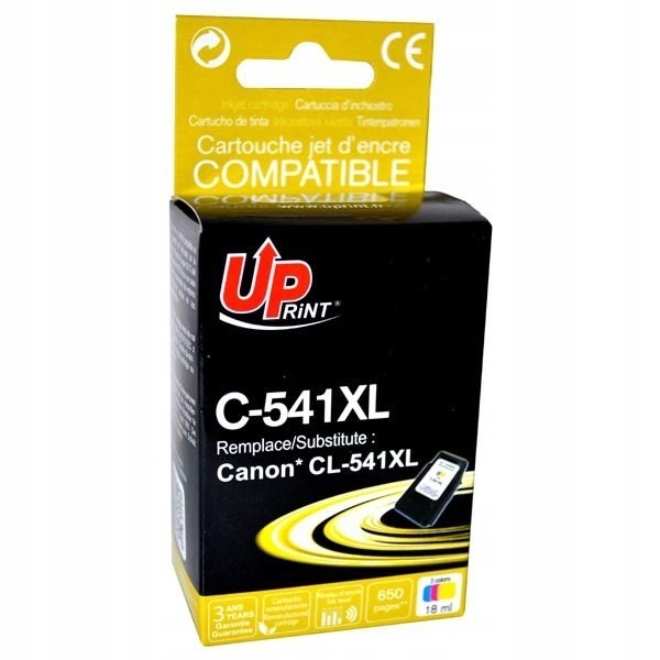 UPrint kompatibilní ink inkoust s CL541XL, color, 650s, 18ml, C-541XL-CL, dl
