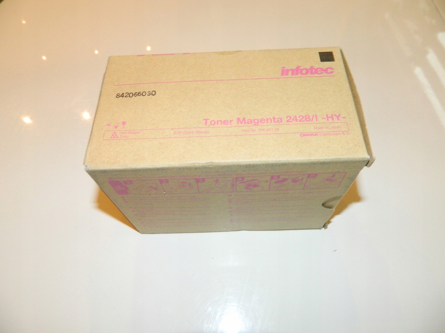 Toner Ricoh Typ R2 888346 Magenta Infotec 2428/I Originál