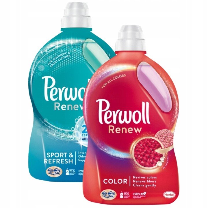 Perwoll Renew Repair Color Refresh Laundry Liquid Mix 2x2,97L 108 pr