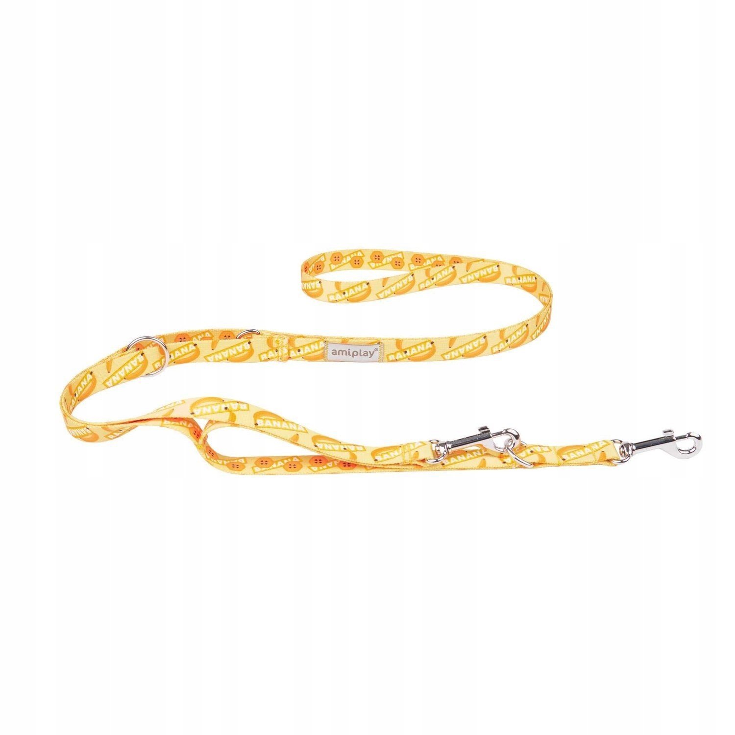 amiplay vodítko pro psa 7v1 BeHappy XL 1-2m Banana